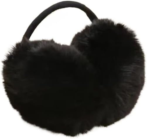 Unisex Black Earmuff Winter Ear Muff Wrap Band Accessories