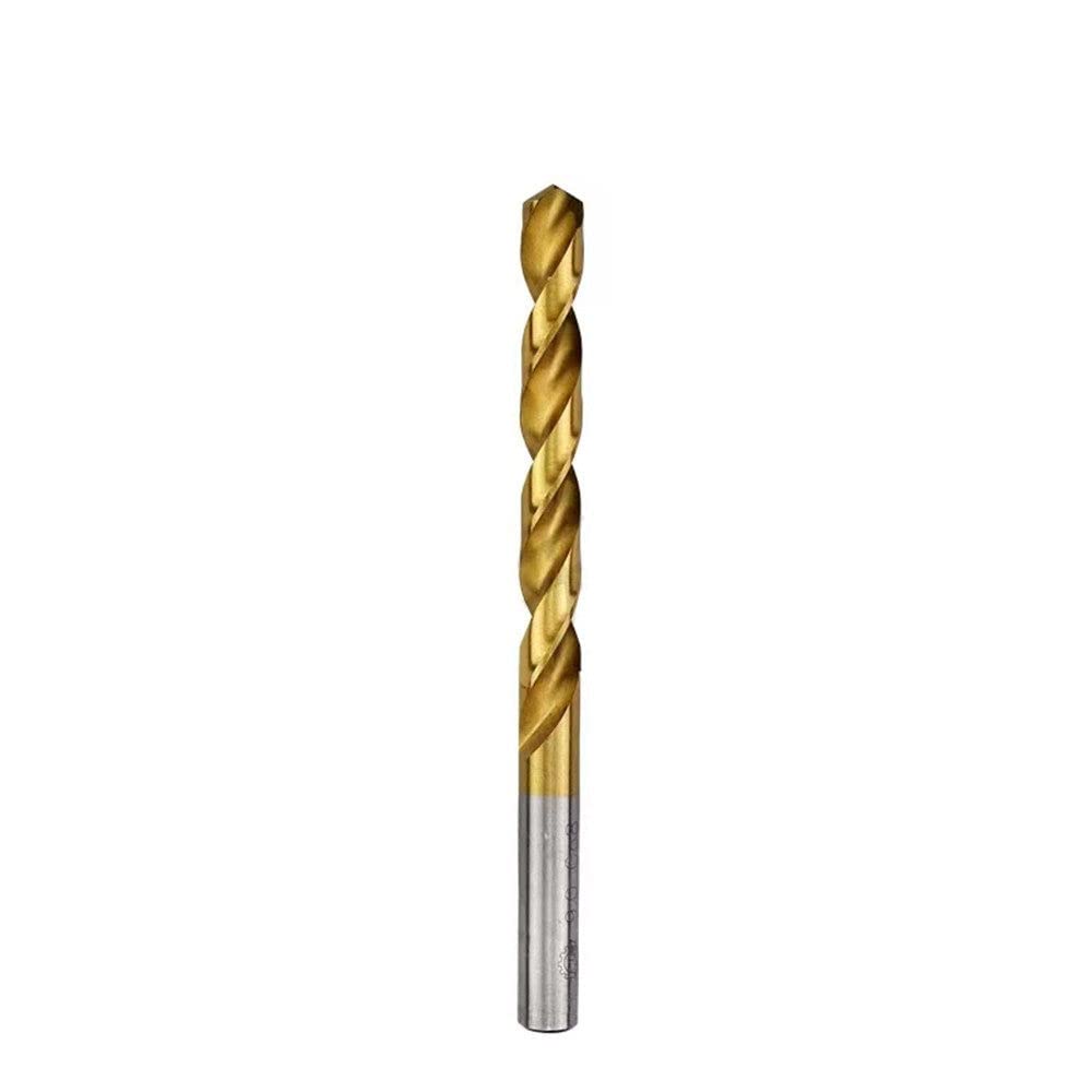 1 Uds 13,5mm-16mm brocas helicoidales de vástago recto recubiertas de titanio de acero de alta velocidad para Metal, 14,0mm