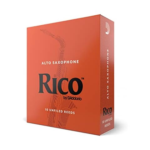 D’Addario Woodwinds - Rico Alto Sax Reeds - RJA1025 - Strength 2.5, 10-Pack Cover