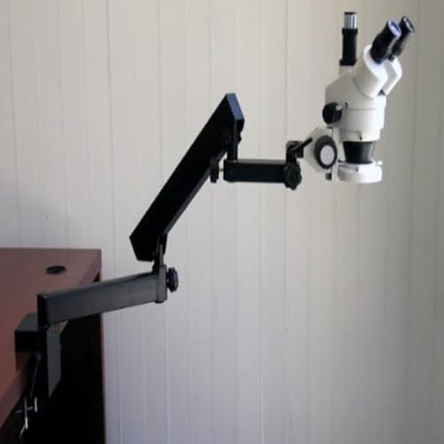 Image of AmScope Trinocular Zoom Microscope, 54-Bulb LED, 5MP Camera