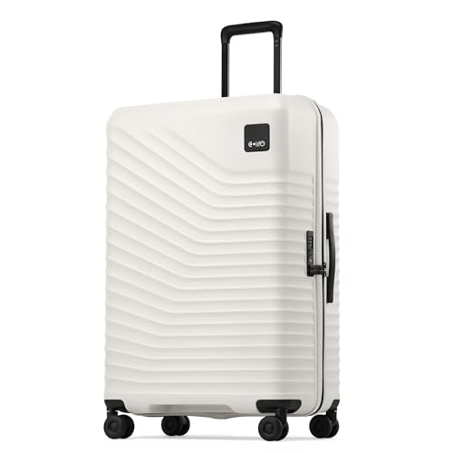 Image of Coolife Luggage, Lightweight PC Hardside Suitcase, Checked-Large 28-Inch | Dual Spinner Wheels, TSA-Approved Lock, Upgraded PC Hardshell, Large-Capacity Checked Luggage, Durable Travel Suitcase