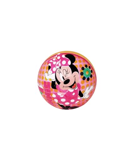Disney Minnie Mouse - Balón Bioball para balonmano, playa, jardín, 17 cm
