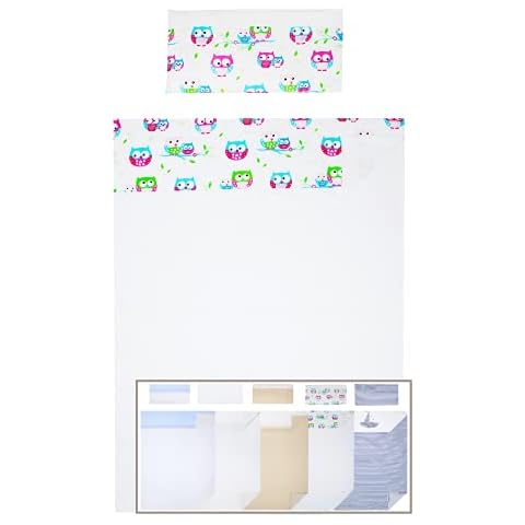 Vizaro 3 Piece Cot Bedding Set - Pure Cotton Cover