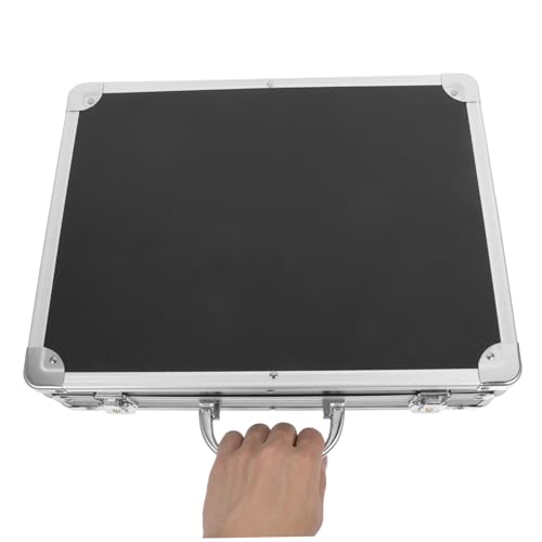 Aluminum Alloy Tool Box Portable Handheld Storage Briefcase for Tools Shockproof Multi-functional Organizer Spacious Interior for Professionals and Home Use3