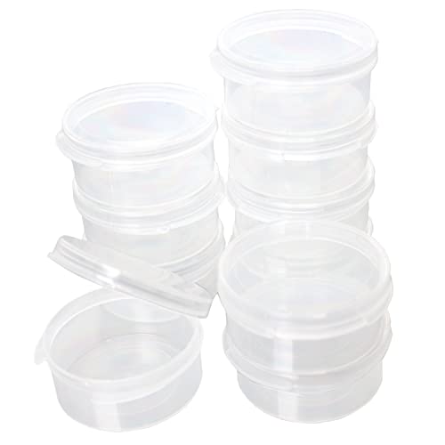 Masterson Paint and Solvent Cups, Dripless Full Sealing Container with Lid, No Leak, Storage of Artist Paints, Oil Painting Mediums and Solvents, 10 Pack, Made in USA