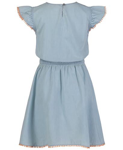 Lucky Brand Girls' Short Sleeve Denim Chambray Shirt Dress2