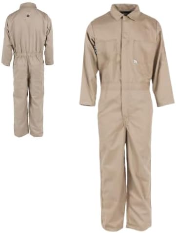 7 oz Indura FR Coverall - Khaki - Size 4X