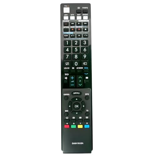 GA841WJSA Ersatz Fernbedienung für Sharp Aquos TV LE600E, LE810E, LE812E, LE820E, LE822E, LU820E, LU822E, LX810E