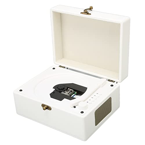 Tourne-Disque CD, Prend en Charge Le Lecteur CD à Chargement Rapide AUX USB avec Télécommande pour Adultes pour la Maison