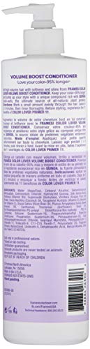 Framesi Color Lover Volume Boost Conditioner, 16.9 Fl Oz, Sulfate Free Volumizing Conditioner With Quinoa And Coconut Oil, Color Treated Hair #TOP1