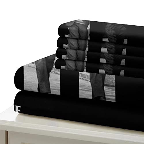 The Beatles 3D Rock ‘n’ Roll Effet Imprimé Ensemble De Housse De Couette avec Taies d’oreiller,Microfibre Groupe de Rock… - Les Beatles, Paul McCartney, John Lennon, RIngo Starr, George Harrison The Beatles 3D Rock 'n' Roll Effet Imprimé Ensemble De Housse De Couette avec Taies d'oreiller,Microfibre Groupe de Rock… – Image 6
