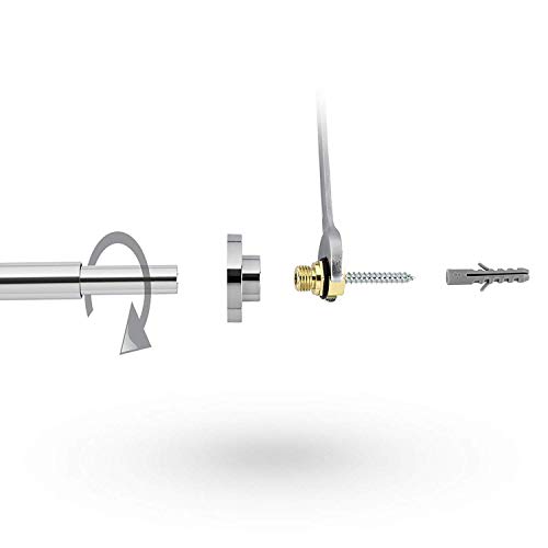 Porte-serviettes extensible 330 à 560 mm pour optimiser un meuble étroit - 5