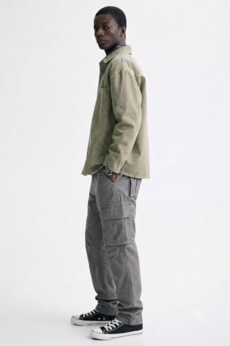 Image of Lymio Cargo for Men | Cotton Cargo Pant | Drawstring Waist Pant (Available Also Plus Size) (46-49)