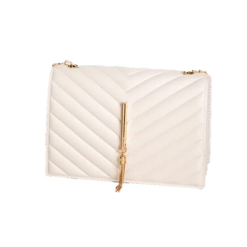 Bolsinha Feminina LukeSports Alça Acessorio Frontal Mini (Branco)