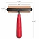 Speedball Deluxe Soft Rubber Brayer 10,2 cm, weiches Gummi, rot, 1 Count (Pack of 1)