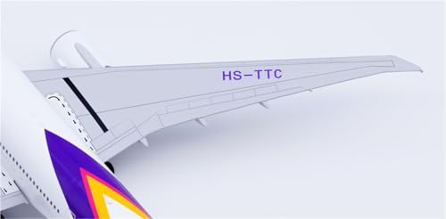 Modelo de avión a escala 1:200 Thai Airways B777-300ER HS-TTC réplica de colección en miniatura de 36cm 7
