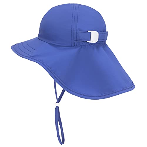 Image of Zelda Matilda Sunhat Infant Toddler & Kids Summer Water Flap Baby Swim hat UPF 50 Boy & Girl Beach