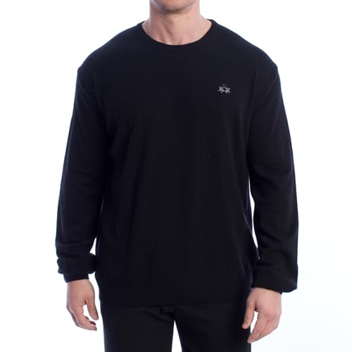 ✅ 【Materiali di alta qualità e durevolezza】 I pullover girocollo sono realizzati con tessuti selezionati che assicurano resistenza, morbidezza e finitura premium, perfetti per resistere all'uso quotidiano e alle basse temperature invernali.