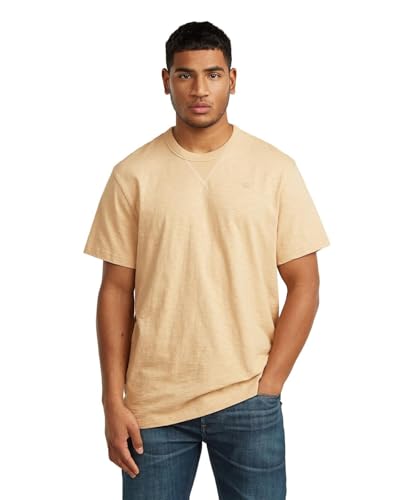 G-STAR Raw C.V. Men's Nifous T-Shirt, Beige, XL – Ansicht 1
