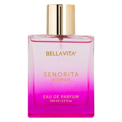 Bella Vita Luxury Women Senorita 100ml Eau De Parfum Liquid Perfume With Yuzu, Lotus, Magnolia & Musk | Fresh & Fruity Long Lasting Edp Fragrance Scent