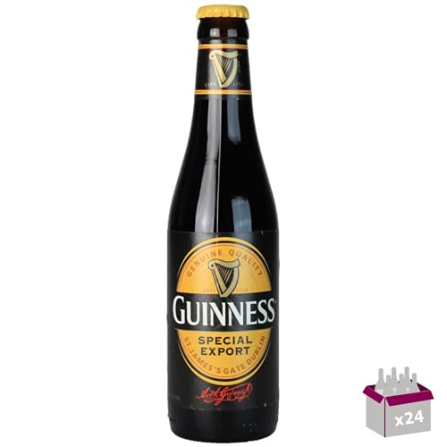 Guinness Bière brune 7.5° 24x33 cl verre perdu