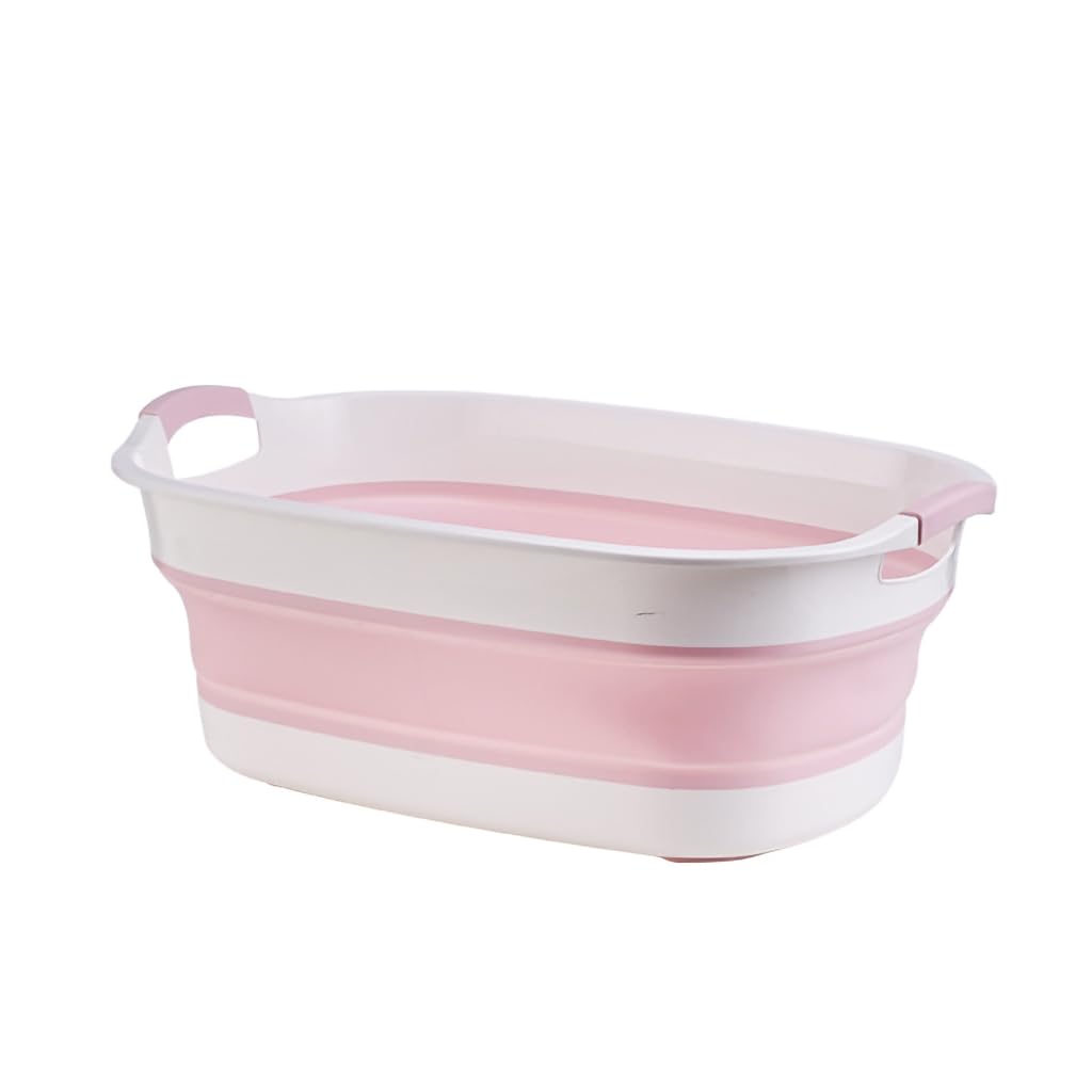 Vasca da bagno per animali domestici con tappo di scarico dell'acqua Vasca da bagno pieghevole per cuccioli Cani di piccola taglia Gatti Lavabo doccia per animali domestici Design salvaspazio portat