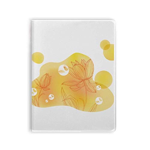 Carnet de notes lotus à couverture souple le cadeau d'anniversaire inspirant