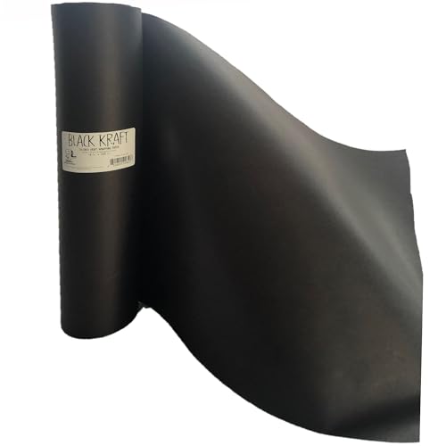 Papersaurus Black Kraft Paper Roll - 100% Recyclable...