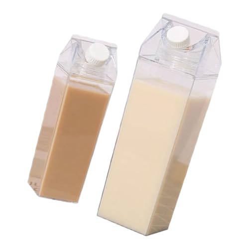 La mejor comparación de Contenedor de agua cuadrado los preferidos por los clientes. 48 FROMCEO - Contenedor de agua cuadrado de 500 ml, 1000 ml, cuerpo de polipropileno transparente, boca ancha, fácil limpieza, a prueba de derrames, sello de silicona para cocina,...