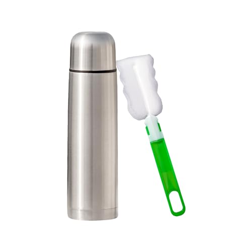 Best Stainless Steel Coffee Thermos, BPA Free, New Triple Wall Insulated, Hot Water & Cold Drinks for Hours, Perfect for Biking, Backpack, Camping, Office or Car (17 OZ/500ML)