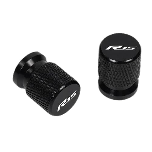 Capuchon valve pneu roue moto Yamaha YZF R15 YZFR15 noir accessoire