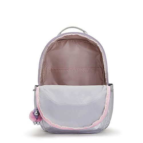 Image of Kipling Women's Seoul 15 Laptop Backpack, Durable, Roomy with Padded Shoulder Straps, Nylon Bag