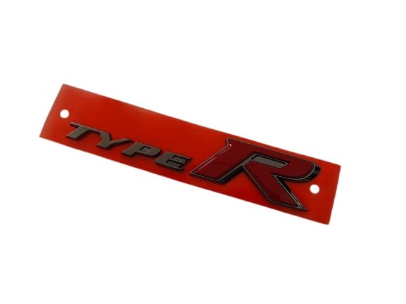 ☆シビックFK8後期☆黒赤☆前後エンブレム☆タイプR☆CIVIC