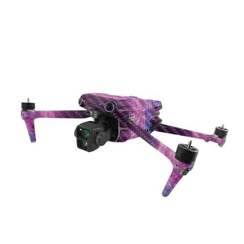 Image of MightySkins Carbon Fiber Skin Compatible with DJI Air 3 - Raw Energy | Protective, Durable Textured Carbon Fiber Finish | Easy to Apply
