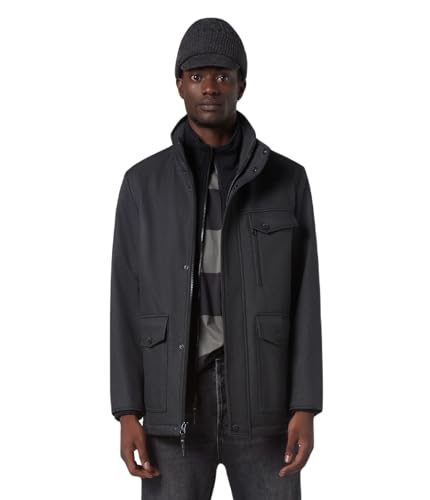 Image of Andrew Marc Men's Softshell Jacket, NAVY (CULLEN), Medium