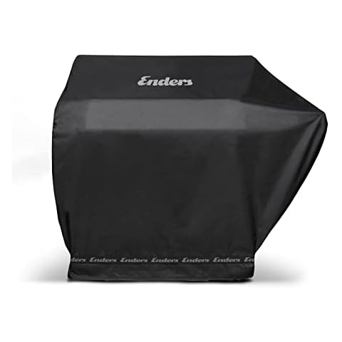 Enders® Gasgrill Abdeckhaube für Gasgrill: BOSTON 6 KR TURBO, hochwertiges Polyestergewebe (600D), UV-beständig und wasserdicht, Gasgrill Abdeckplane, Gasgrill-Zubehör, #5697, schwarz Cover