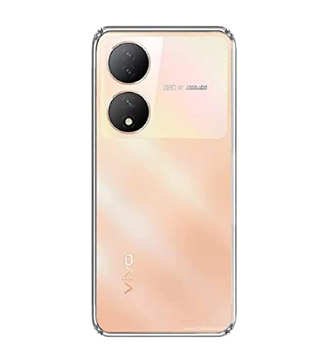 Image of COVERBLACK Rubber Back Cover for Vivo V2240 / Vivo T2 5G - Transparent