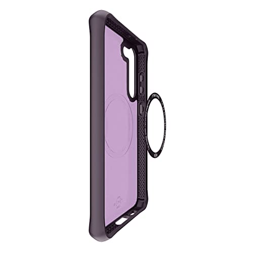 Coque antichoc Samsung S23+ compatible MagSafe protection fine violette - 3
