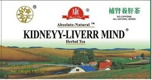 (PACK OF 3) Kidney- Liver Mind Herbal Tea-20 Tea Bags
