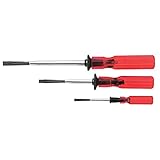 Slotted Screw-Holding Screwdriver Set, 3/16-Inch, 1/4-Inch and 5/16-Inch Slotted Tips Klein Tools SK234