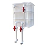 Aquariumfilter Wasserumwälzbox, Externer Aquarium- und Teichfilter-Umschlagkasten, 2/3 Ebenen,...