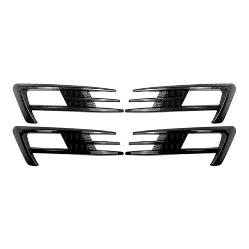 Garniture de calandre et lèvre avant pour Golf 7 MK7 look carbone kit d'évolution esthétique