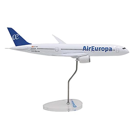 PTLYE Boeing B787 España Europa 1:200 11.8" Simulación Modelo De Avión Aviación Resina ABS Vuelo Miniaturas Aire Metal Avión Aviación Adornos Airbus Modelo Aviación Regalo