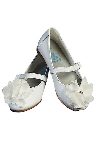 Dress Shoes for Girls Easter - Mary Jane Dressy Flats for Toddler Girls Kids - Zapatos de Vestir para Niñas
