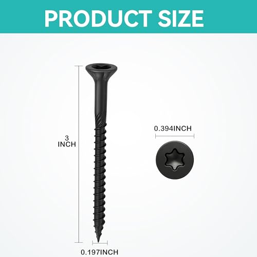 Tornillos para madera de 3 pulgadas 27 Imagen adicional