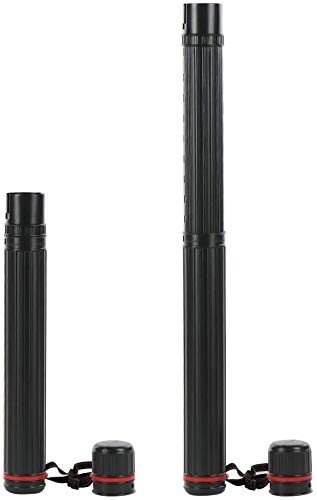 Huntingdoor Archery Arrows Quiver Telescopic Arrow Holders Tube 63cm-110cm Back Arrow Quiver Case for Compound Bow Hunting Arrows