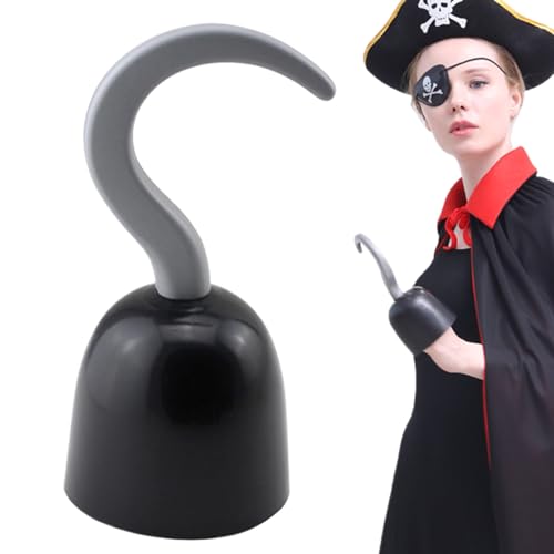 Crochet de pirate, accessoire de costume, parfait pour Halloween, spectacles sur scène, fêtes à thème, cosplay, jeu de rôle, événements, et adultes et...
