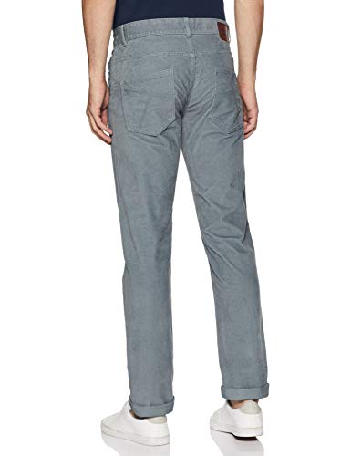 Image of Indian Terrain Mens 5 Pocket Slub Trousers