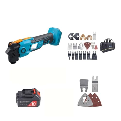 振動計、 20V マルチツール 18V 多機能ツール振動電動工具 18v バッテリートリマーリノベーター多機能(KIT5)