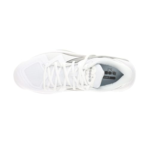 Image of Diadora Mens B.Icon 2 Ag Tennis Sneakers Shoes - Red, Yellow